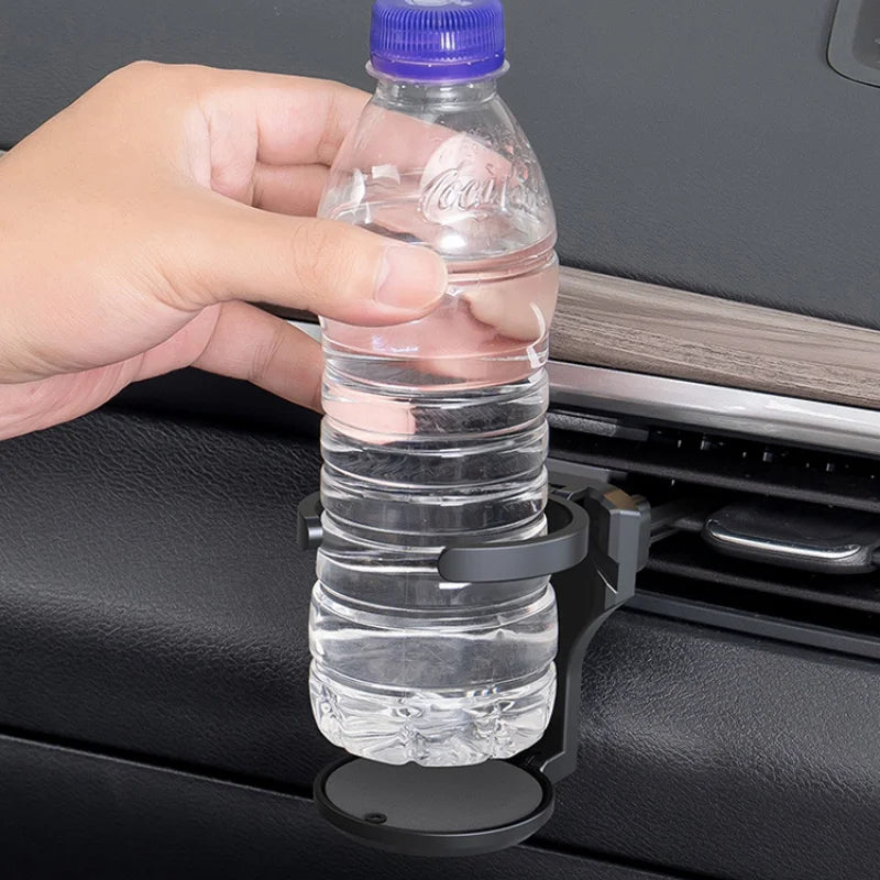 1 Piece Of Car Water Cup Overhead Air Outlet Beverage Rack Car Multifunctional Tea Cup Holder Ashtray Fixed Bracket Fixed Object