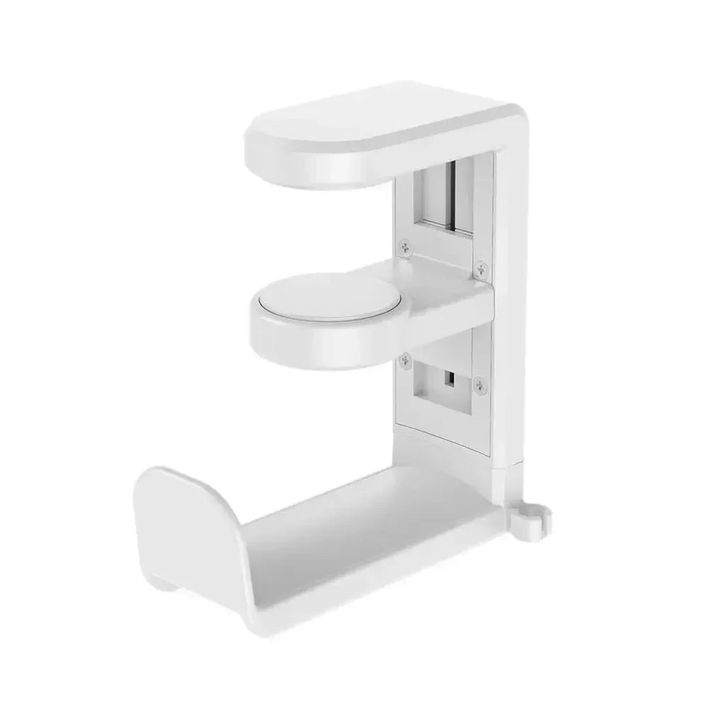 Drilling Free Installation Headset Desk Hook Adjustable Earphone Clip Non Slip Gaming Headset Holder Stand for Office Travel