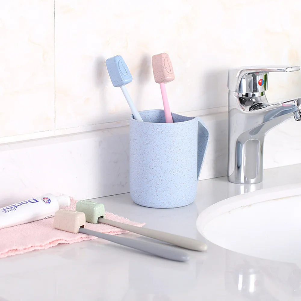 Portable Wheat Straw Toothbrush Head Cover Travel Dustproof Toothbrush Protective Cap For Home Trip Viajes Y Hogar 2026 Trending