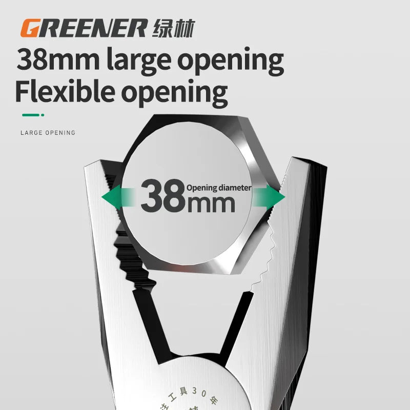 GREENERY Steel Wire Pliers, Electrician Specific Diagonal Pliers, Pointed Nose Pliers, Multifunctional Hardware Manual Tools