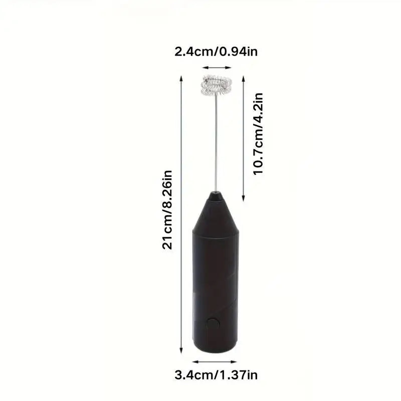 Handheld Electric Egg Beater Foamer Mini Battery Powered Milk Frother Coffee Drink Mixer Milk Foamer Kitchen Tools