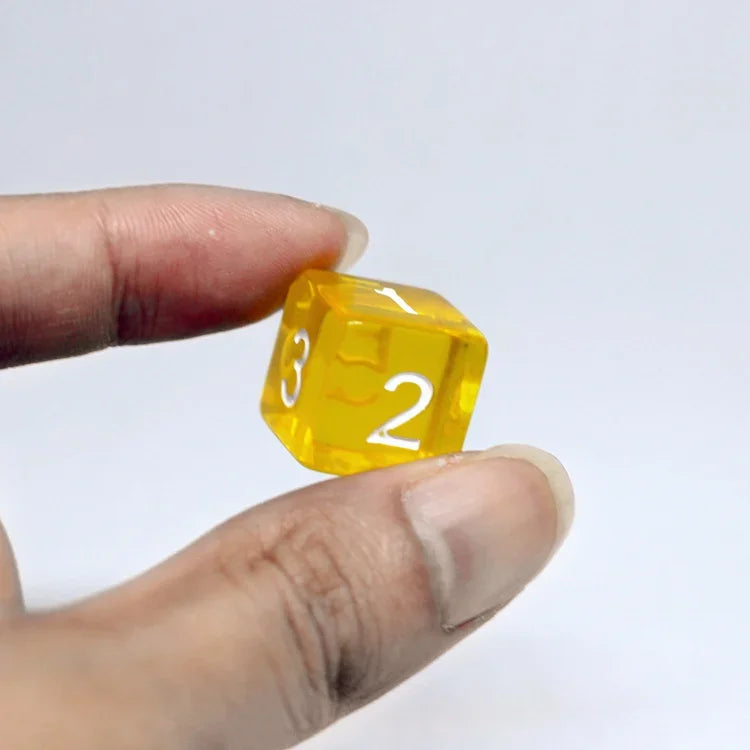 10 Pcs/set Digital Dice Funny Puzzle Game Accessory 16 Mm
