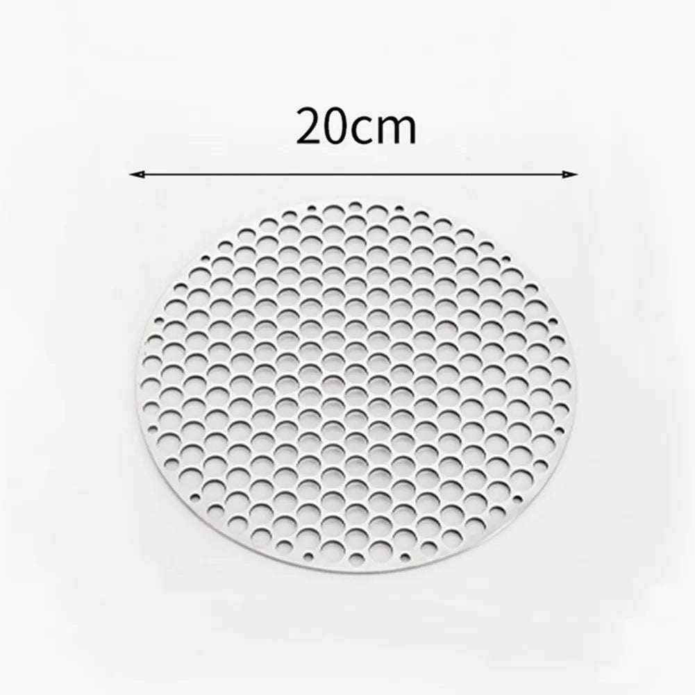 BBQ Mat Grid Outdoor Cooking Grill Net Barbecue Rack Grill Mesh 304 Stainless Steel BBQ Net Barbecue Accessories