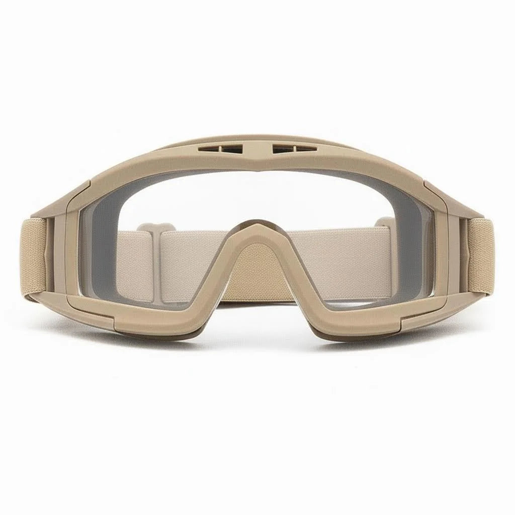 JSJM New Tactical Goggles Airsoft Windproof Dustproof Shooting Motocross Motorcycle Mountaineering Glasses CS Safe Protection