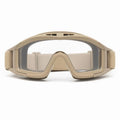 JSJM New Tactical Goggles Airsoft Windproof Dustproof Shooting Motocross Motorcycle Mountaineering Glasses CS Safe Protection