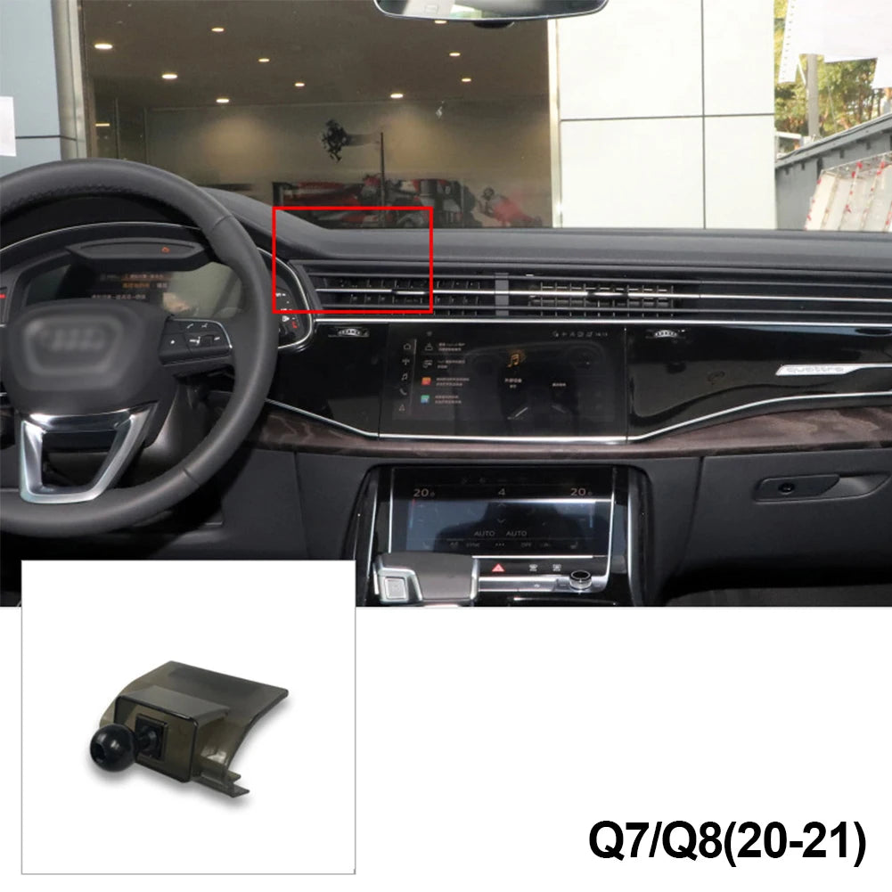 Dedicated Phone Stand Holders Base Collocation Mount Bracket for Audi A1 A3 A4 A5 A6 Q3 Q5 Q7 2016 2017 2018 2019 2020 2021 2022
