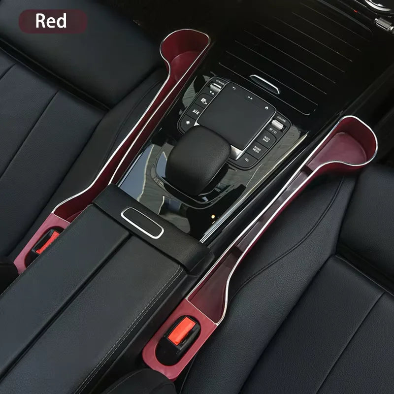 2PCS Car Seat Seam Organizer Large Capacity Leakproof Seam Organizer Universal Car Seat Gap Plug Strip Side Seam Car Gap