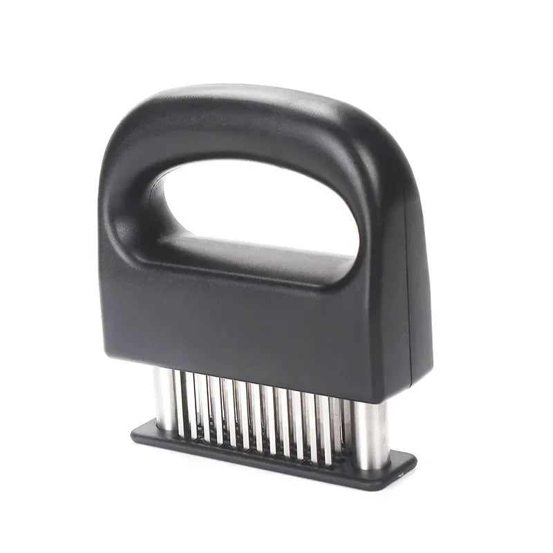1PC Retractable Stainless Steel Meat Needle Softener Tenderizer Kitchen Cooking Steak Hammer Pounder Tools Meat Beater