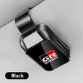 For Toyota GR Rav4 Yaris Camry Land Corolla CHR Hilux Cruiser Tacoma Car Sun Visor Glasses Clips Eyeglasses Holder Auto Interior