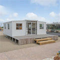 Hot Sale Chinese  Lightweight Easy-install Modular Steel House for Private Vacation Villa