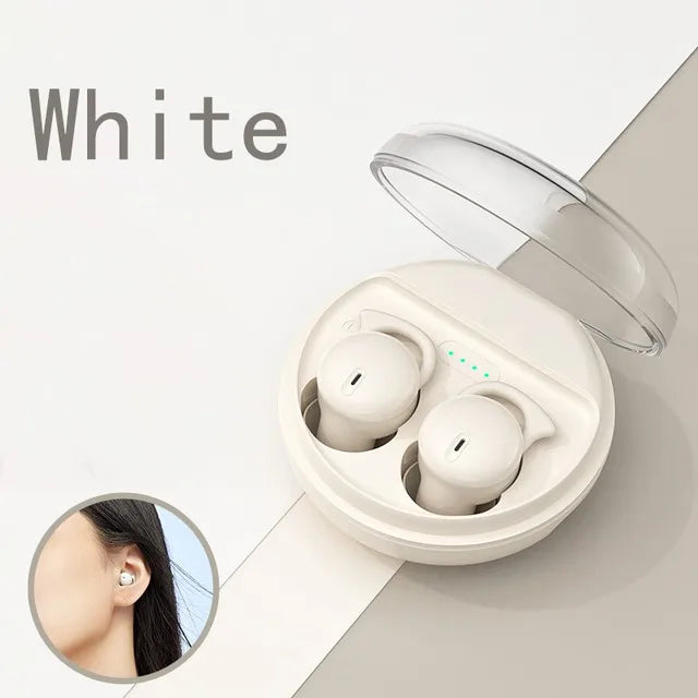 New Q26 Sleep Headphones Mini Small Wireless Bluetooth Earphones Noise Reduction Headset In-Ear Invisible Sleeping Earbuds Gifts