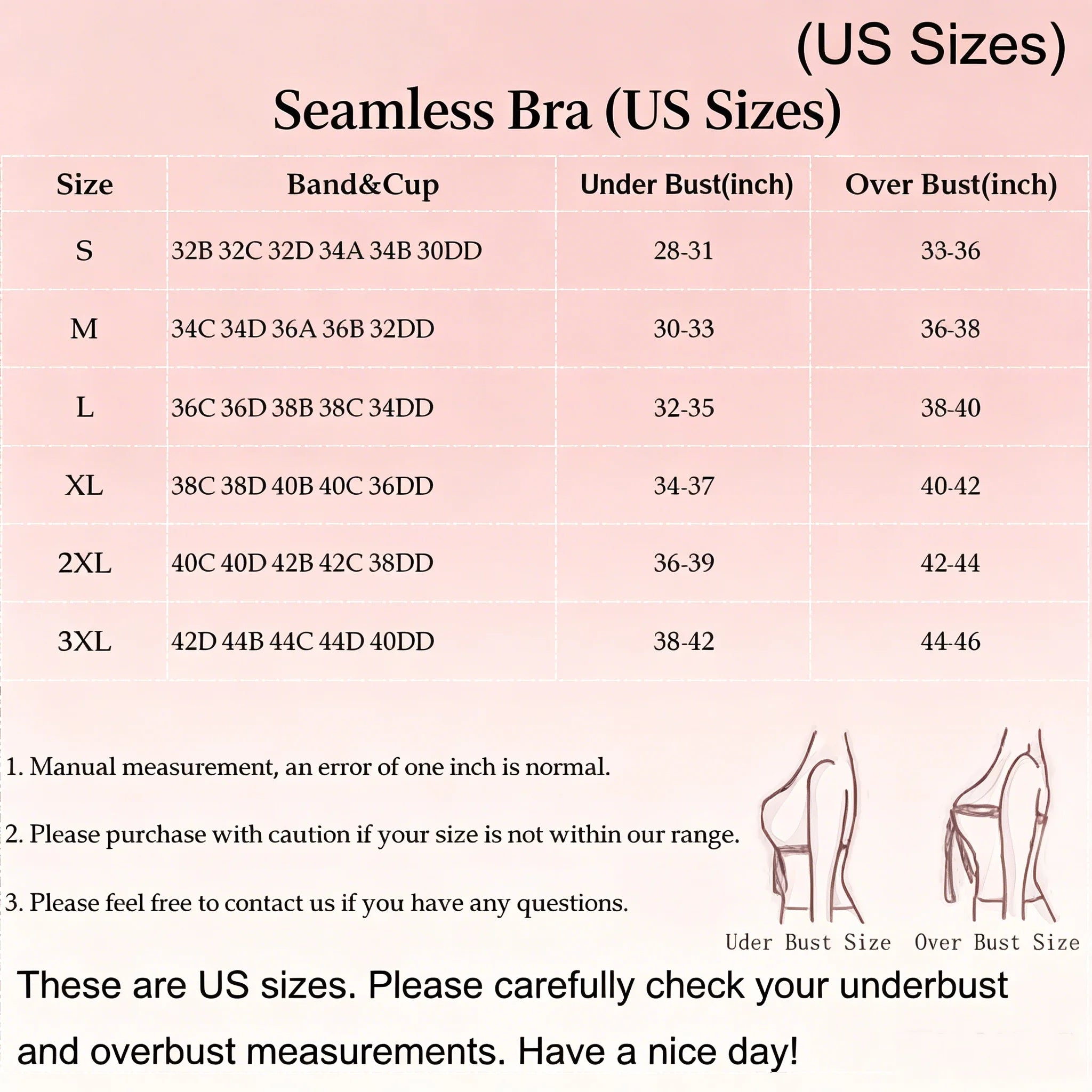 Women's Seamless Pink Leopard Print Bra Wire-Free Bra Full Cup Soft Thin Mold Support Breathable and Beauty Deep V Plus Up Bra