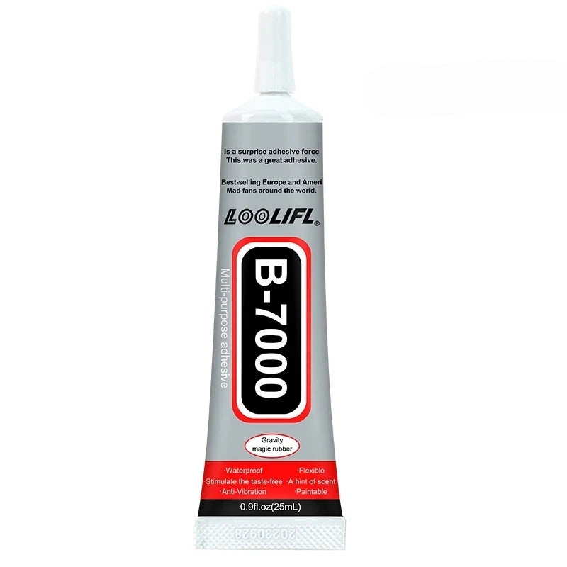 B7000 Clear Liquid Glue Soft Adhesive Cell Phone Screen Repair Glue DIY Jewelry Craft Fix Adhesive