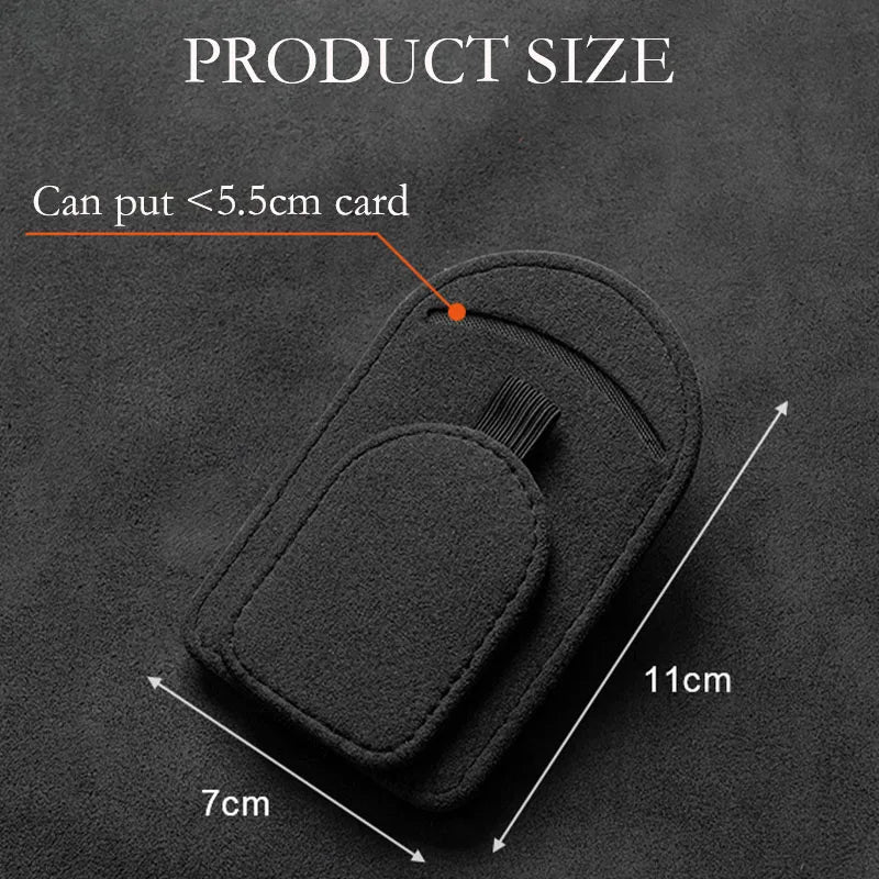 Car sun visor glasses clip suede magnetic multifunctional bracket suitable for  Peugeot 408 4008 308 3008 Rifter 5008 508 2008
