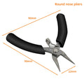 1pcs Mini Needle Nose Pliers Jewelry Accessories/Small Portable/DIY Making/Multi Shapes/Cutter Pliers For Handmade DIY Tools