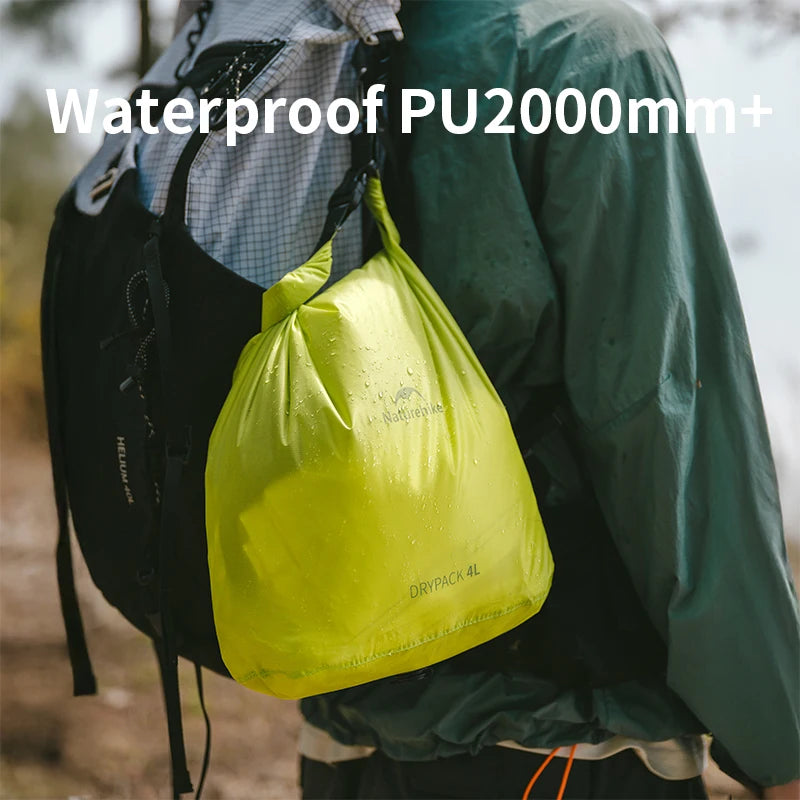 Naturehike Rolled Storage Bag Outdoor Travel Hiking Lightweight Waterproof Vacuum Compression Dispenser Bags Portable Organizer