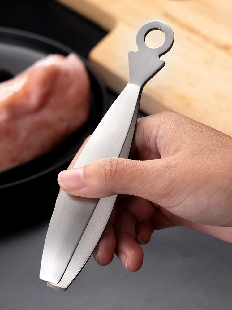 304 Stainless Steel Pig Hair Clip, Simplicity Household Attachment, Chicken, Duck, Hair Removal Tweezers, Kitchen Tools