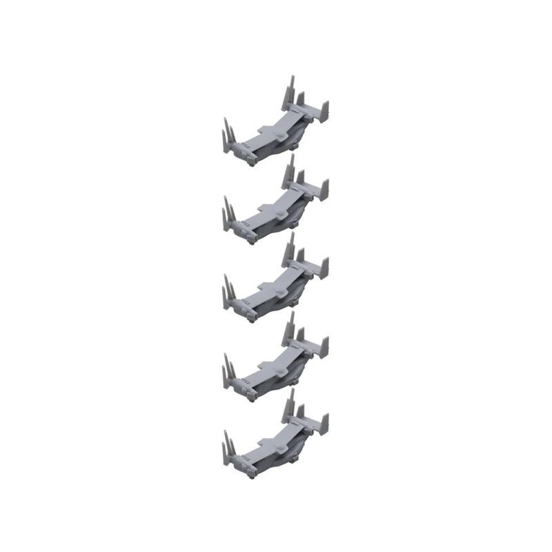 5PCS 1/2000 700 400 350 Scale V-22 Osprey Medium-size Transport Helicopter Folded Wing Military Plane Model Ornaments for Study