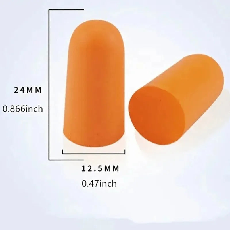 10/20/50Pairs Anti Noise Earplugs Sleep Work Learn Reduce Noise Soft Foam Convenient Durable Earplugs Packaged Separately