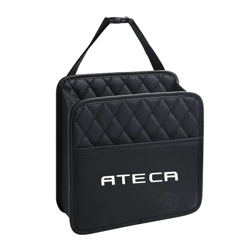 Suitable for SEAT Leon ibiza Ateca Tarraco Toledo Arosa car storage bag car interior seat back hanging bag accessories
