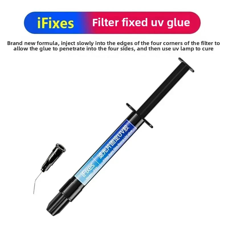 IFixes Anti-Shake Glue Filter Fixing Lens Fixed UV Adhesive for Phone Camera Repair Liquid Tool