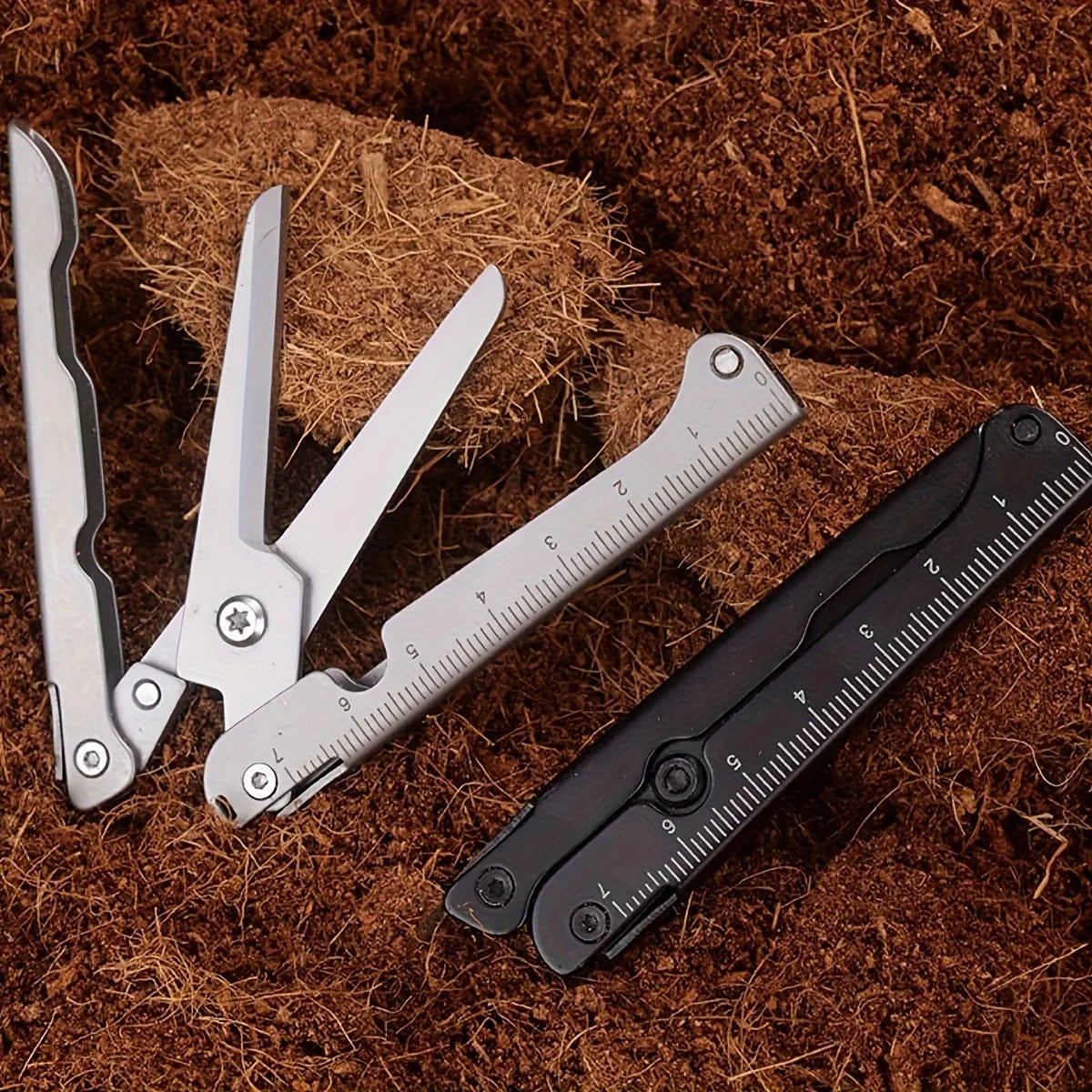 Outdoor Portable folding stainless steel multifunctional scissors camping, hunting, fishing multifunctional Outdoor small tool