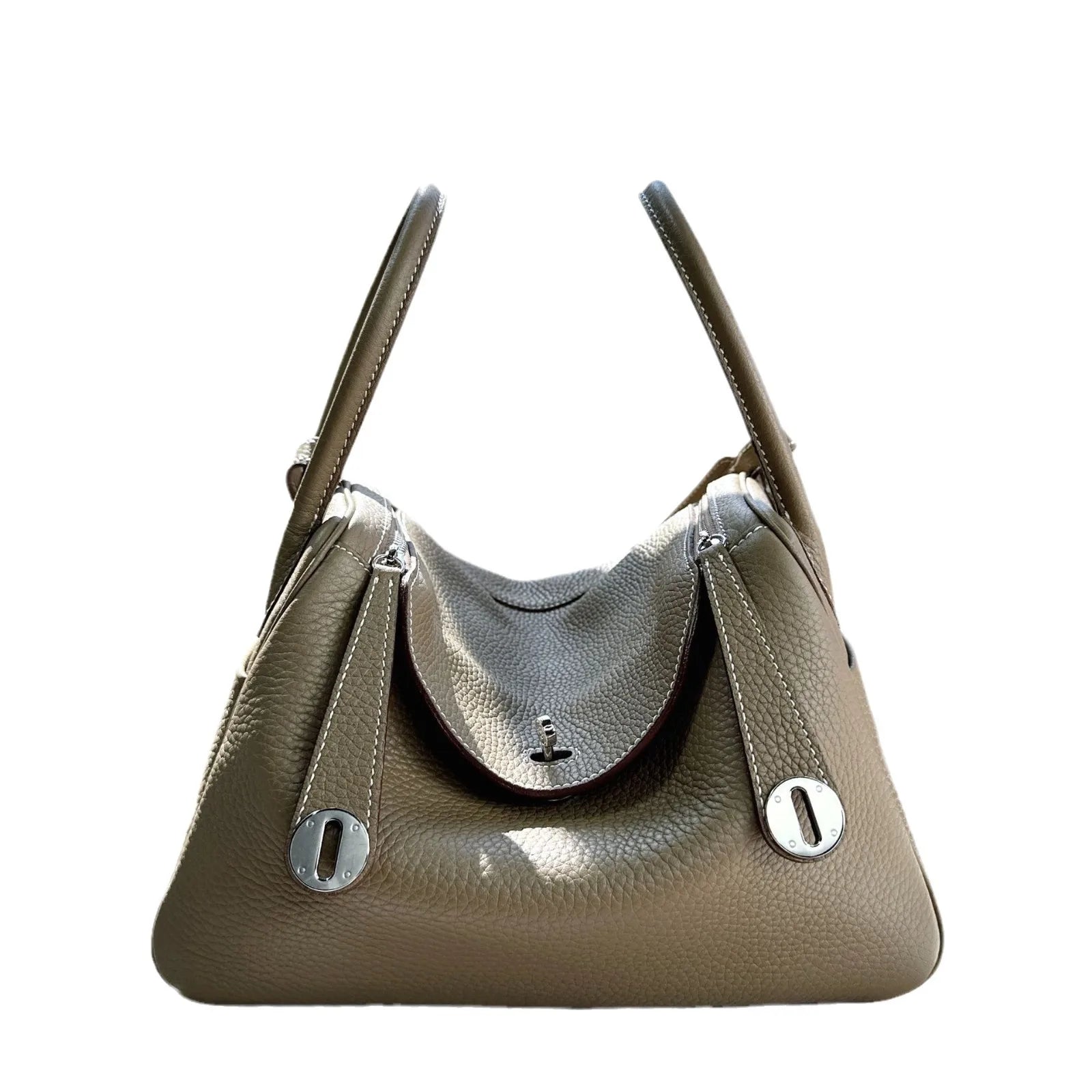 Genuine Leather Lindy Bag For Women TOGO Top Layer Cowhide Handbag Luxury Shoulder Tote Bag Commute