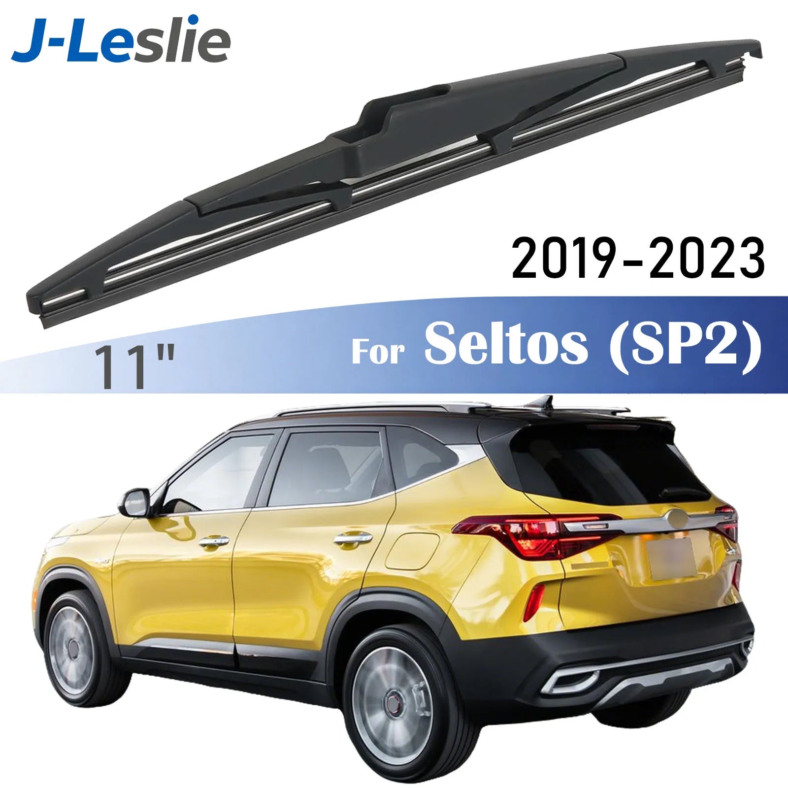 11" Rear Wiper Blade For Kia Seltos SP2 2019-2023 Windshield Windscreen Wipers Washer Window Rain Brushes Accessories