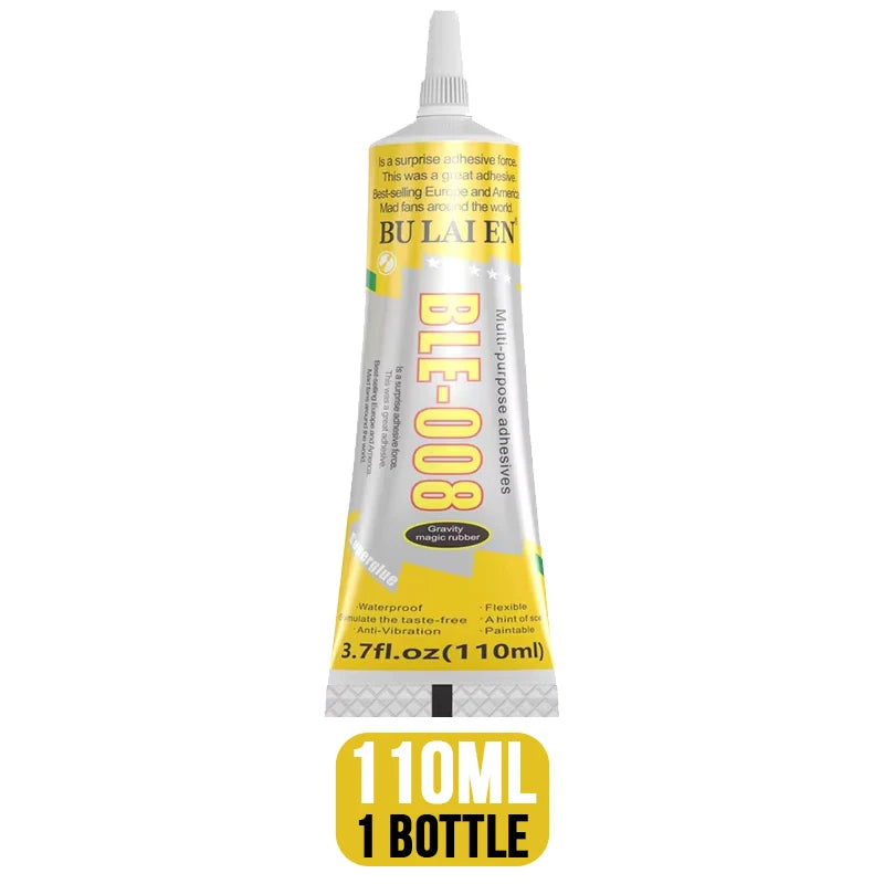 15ml 50ml 110ml Clear Universal Repair Glue Strong Transparent Adhesive for Mobile Phone Screen Tablet Fixing Jewelry Making DIY