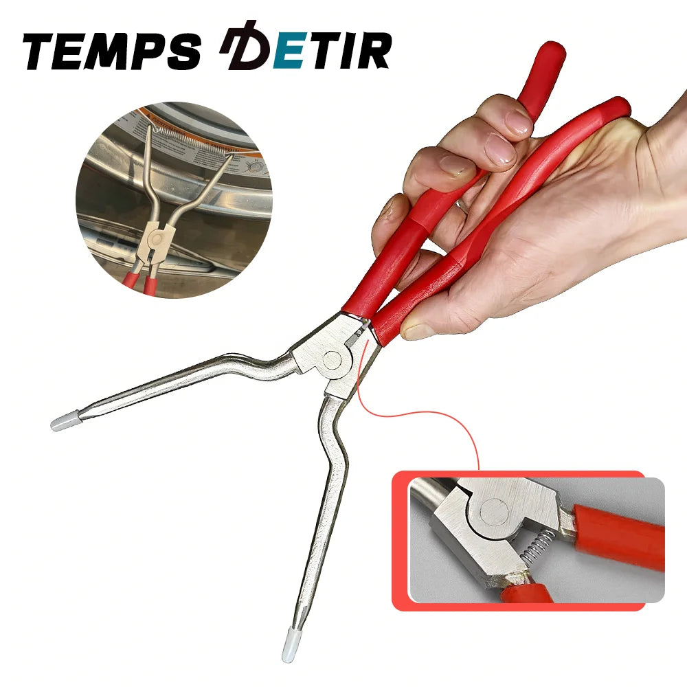 Washing Machine Spring Expansion Tool Spring Clamp Pliers Hand Tool Effortless for Remove & Install Inner Outer Tub Seal Clamp