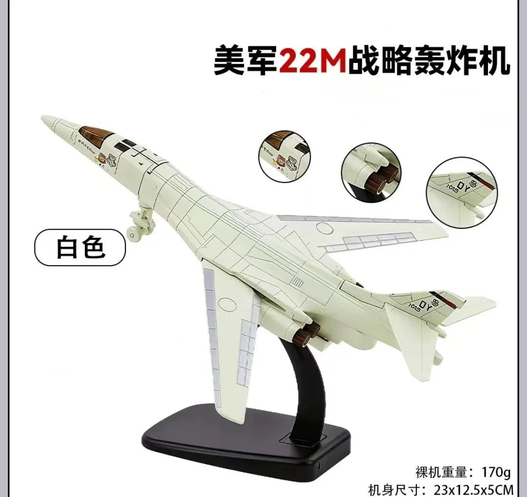 Souvenir Toys Airplane US M22/WZ-10 Helicopter/French Rafale Aircraft Scale Fighter Collection Diecast Metal Alloy Plane