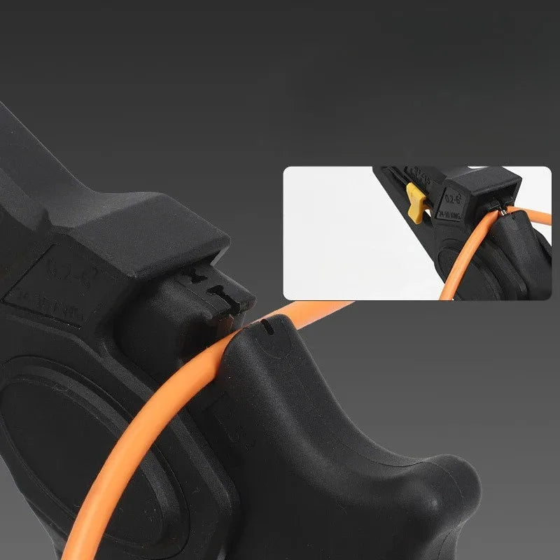 Automatic Wire Stripper Self Adjusting Multi Function Electrician Tool Lightweight Cable Stripping Tool for Wire Removal