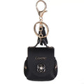 Travel Wireless Earphones Holder Bag Faux Leather Organiser For Daily Use F19E