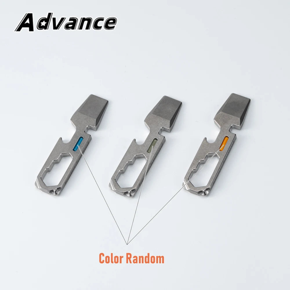 1pc Mini Multi Functional EDC Tool Keychain Accessories Outdoor Tool EDC