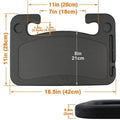 In car restaurant, in car dining plate, laptop stand, tablet desk, car steering wheel, small table board, in car dining table