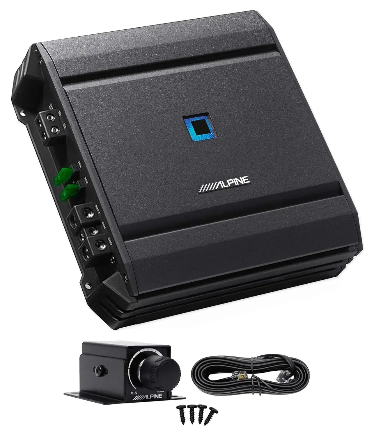 S-A60M 600 Watt RMS Mono Car Audio Amplifier Subwoofer Class-D+Bass Knob