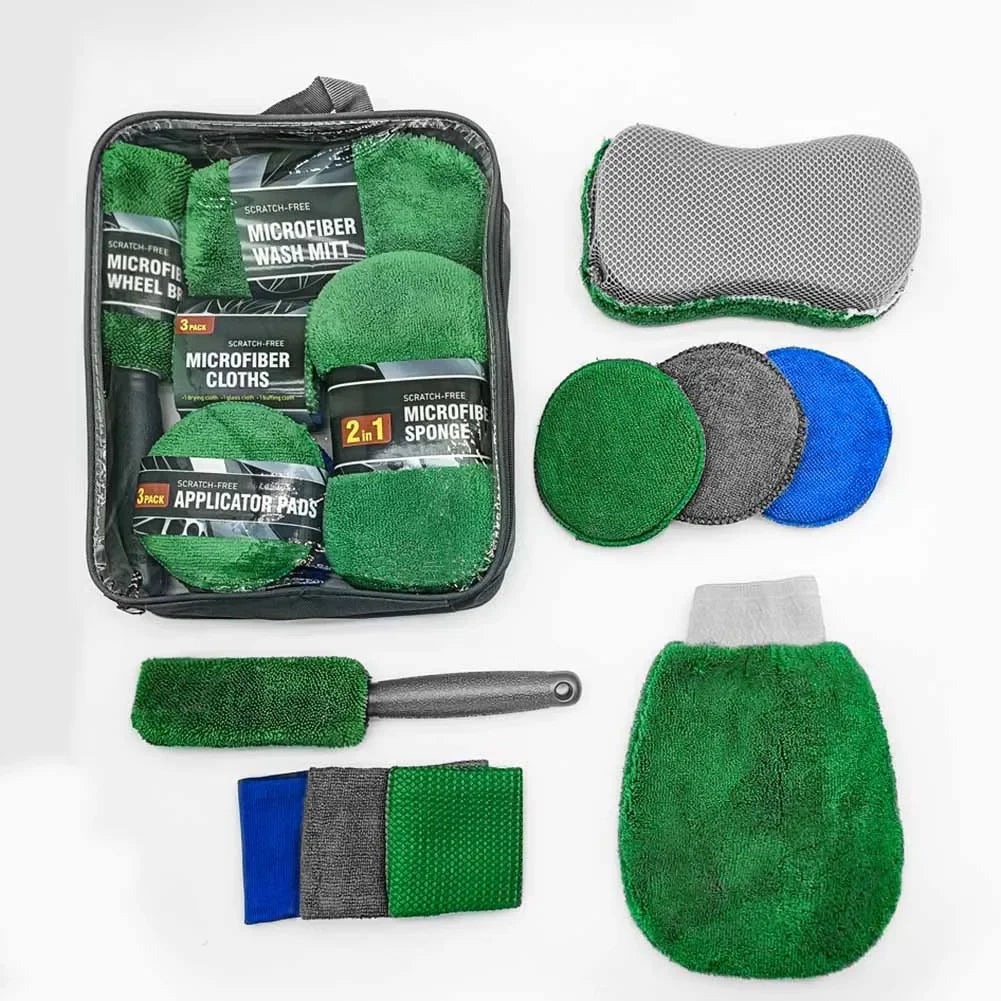 For Car Care Auto Detailing Detailing Service Gray Comprehensive Car Cleaning Kit Car Wash Kit Comprehensive Set