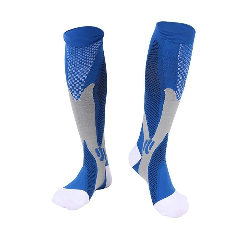 Compression Socks Travelers Socks Football Soccer Thigh Long Tube Unisex Outdoor Sports Nurses Stockings For Men Women