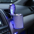 Portable LED Smokeless Ashtray Car Cigarette Lighter Cup Holder Auto Accessories Car Interior Clean Air Purifier