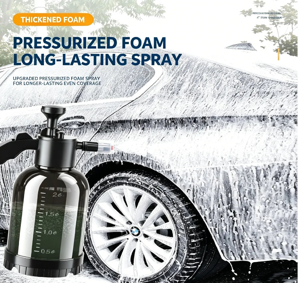 1 PC Pneumatic Foam Spray Can Handheld For Car Wash Spray Garden Cleaning Car Windows And Floor Home Cleaning Tools