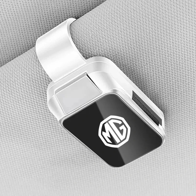 Car Sun Visor Glasses Holder Auto Eyeglasses Storage Box Garage Hand Tools For MG ZS MG3 MG5 MG6 MG7 GT HS Gundam 350