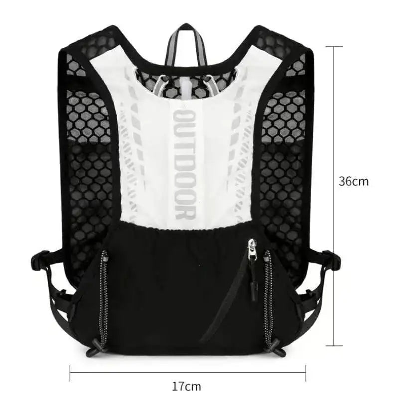 Running Hydration Vest Reflective Cycling Backpack Bicycle Bags Outdoor Sport Climbing Hiking MTB Road Bike Hydration Backpack
