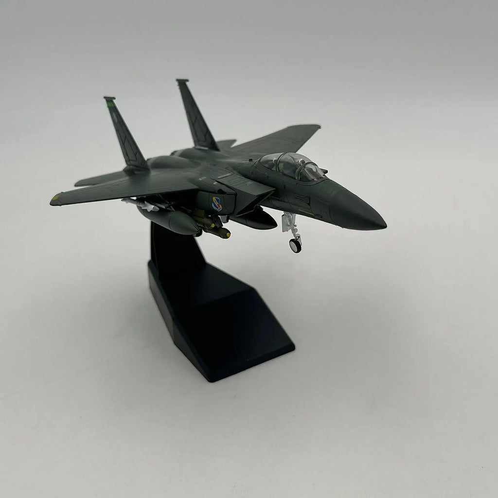 1:100 Fighter Jet Model Souvenir with Display Base Simulated Alloy Aircraft Model for Office Home Bookshelf Countertop Cabinet