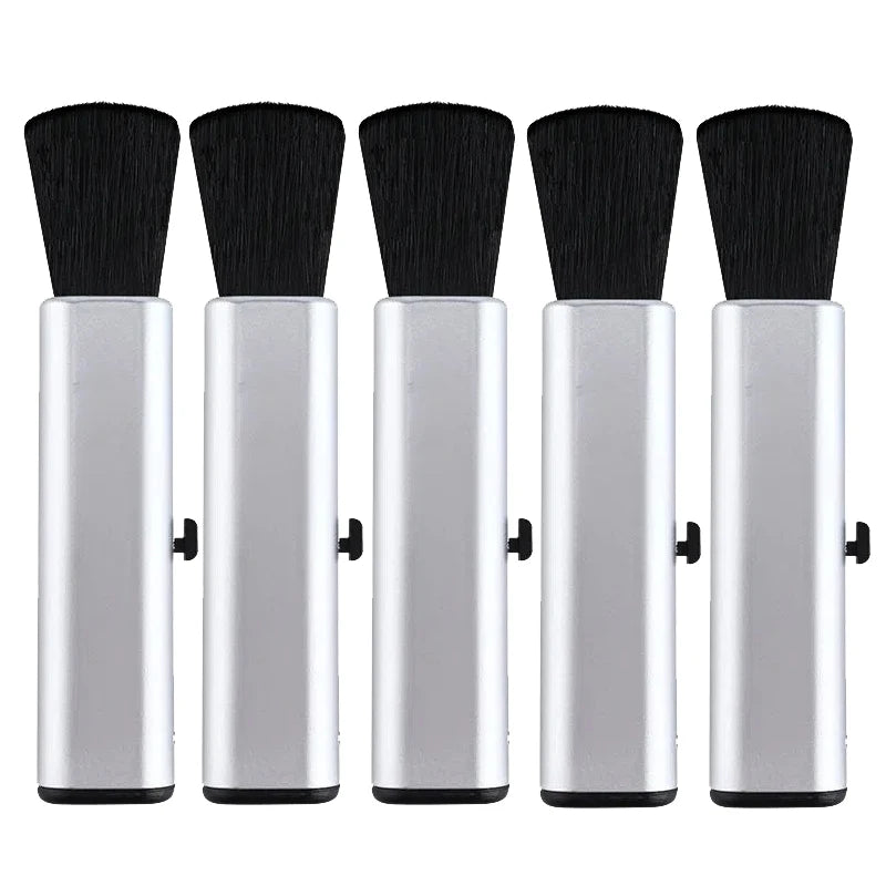 5/1Pcs Car Retractable Interior Cleaning Brush Air Conditioner Computer Detailing Brush Keyboard Plastic Handle Wool Brush