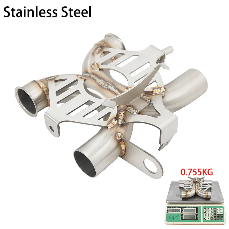 Motorcycle Exhaust Escape Link Pipe For Triumph Street Speed Twin 900 Bonneville Bobber Thruxton R Speedmaster T100 T120 1200
