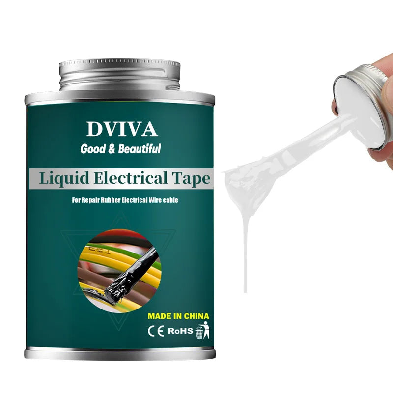 50/100/150/300ml Liquid Electrical Tape Waterproof Insulating Tape Repair Rubber Fixed Electrical Wire Cable Metal Welding Glue