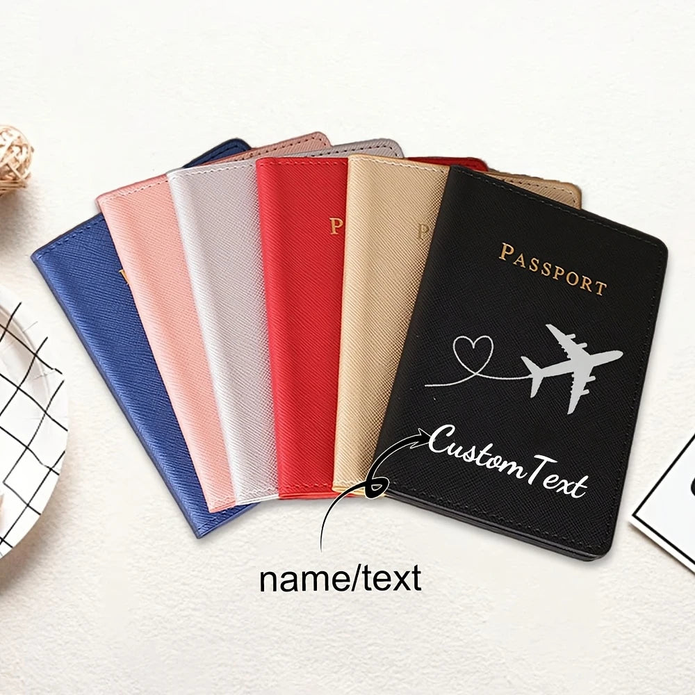 Custom Passport Holder in Various Colors, Stylish and Simple Passport Bag Travel Multi-card Id Bag, Passport Cover Passport