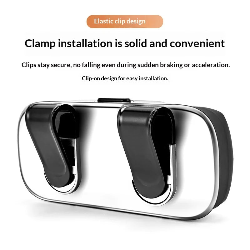Car Glasses Storage Box Sun Visor Car Storage Portable Sunglasses Glasses Case Universal Glasses Clip