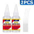 502 Liquid Super Glue for Metal, 20g Clear Instant Thick CA Glue for Stainless Steel Aluminum DIY Crafts and Repairs, Fast Drying High Strength All Purpose Permanent Professional Cyanoacrylate Adhesives.