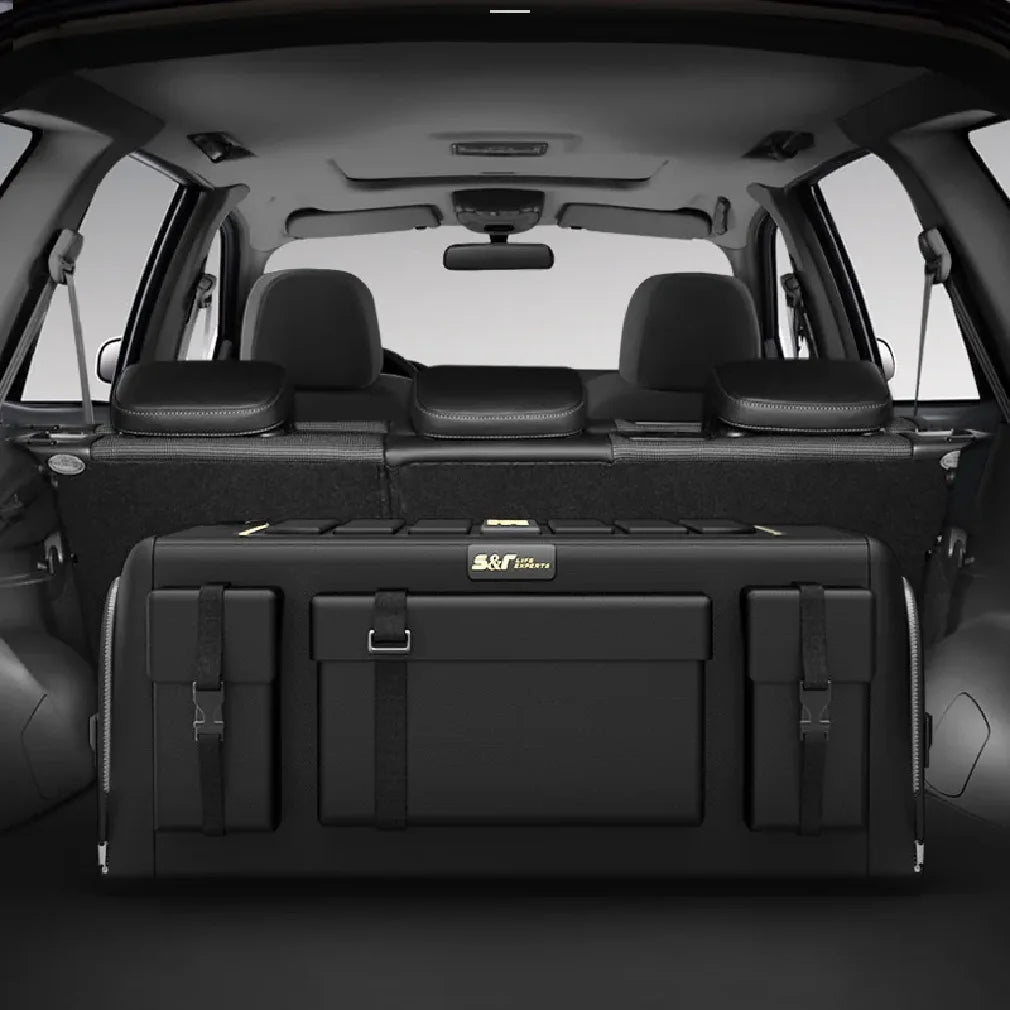30L-70L Car Luggage Storage Box Large Capacity Multi Functional Tool Storage Bag Oxford Foldable Emergency Storage Box